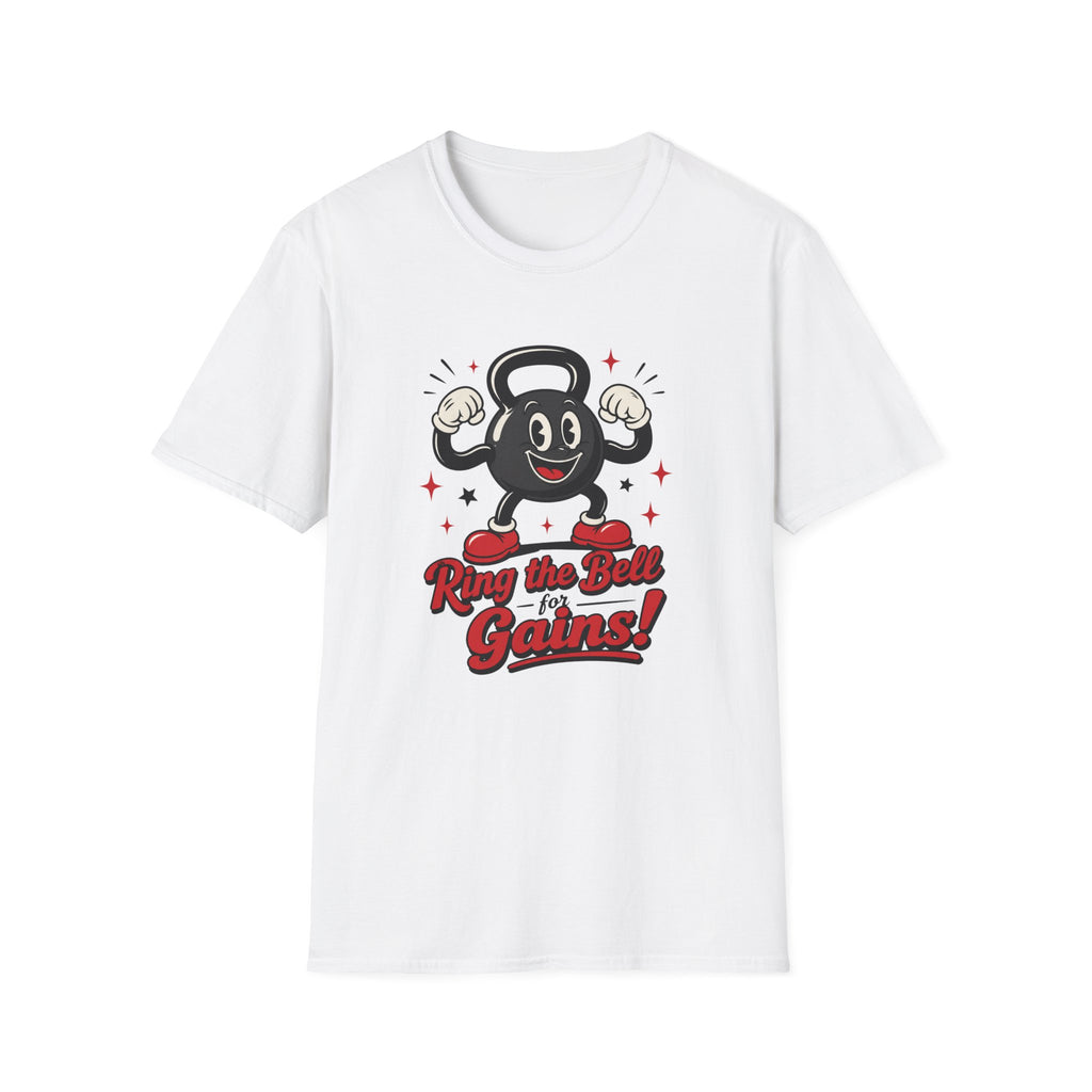 Ring the Bell for Gains! Fitness T-Shirt