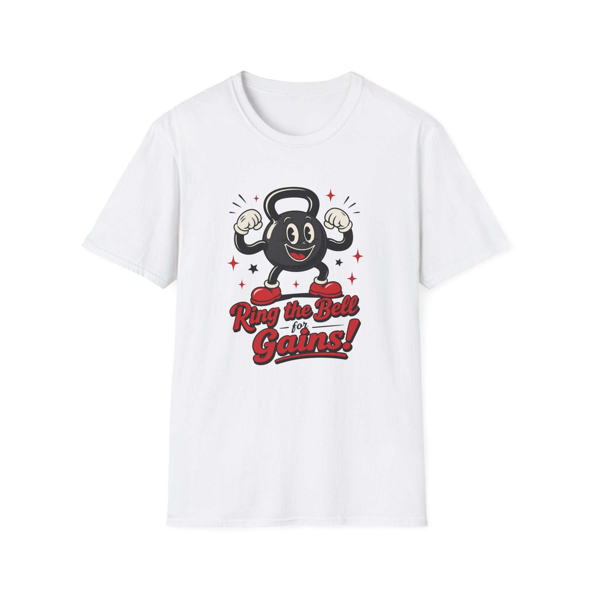 Ring the Bell for Gains! Fitness T-Shirt