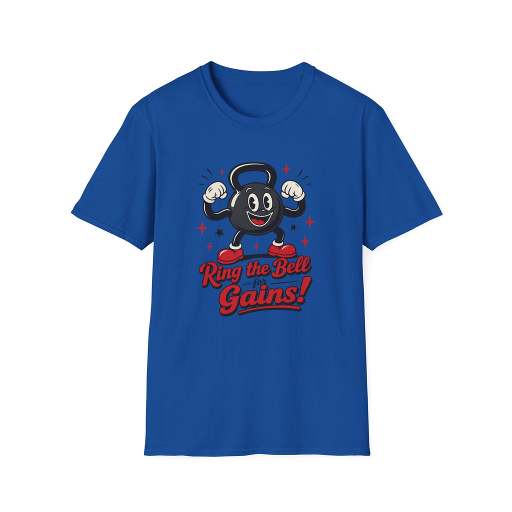 Ring the Bell for Gains! Fitness T-Shirt