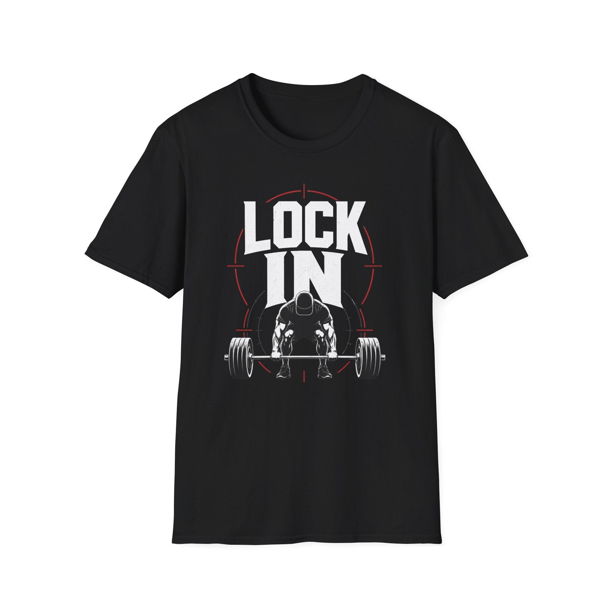 Lock In – Deadlift Gym Motivation Tee