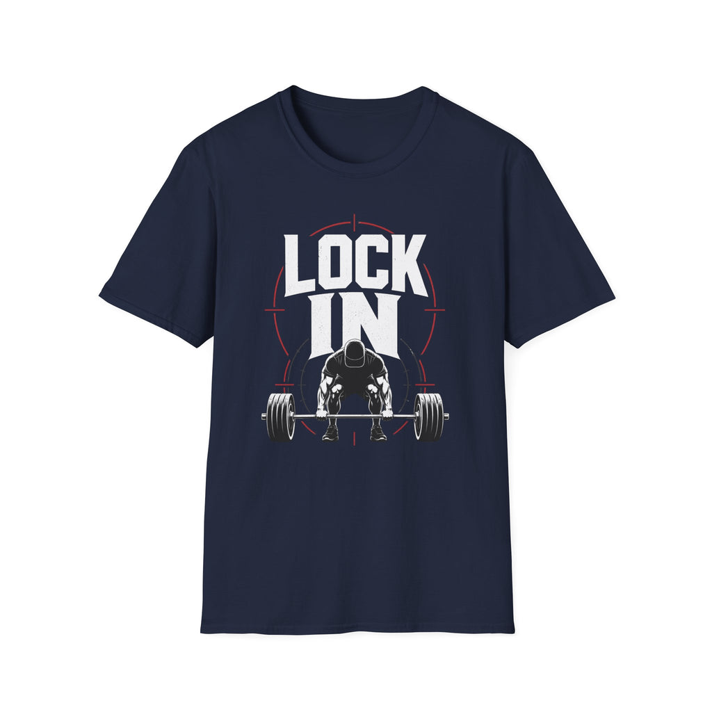 Lock In – Deadlift Gym Motivation Tee