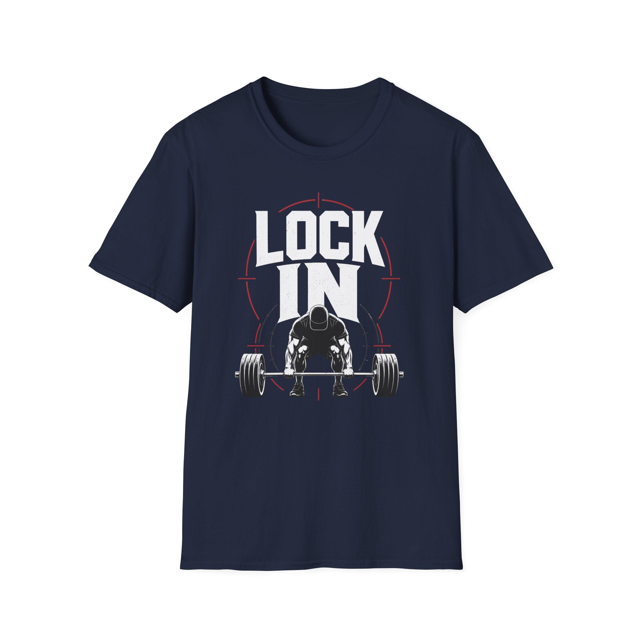 Lock In – Deadlift Gym Motivation Tee