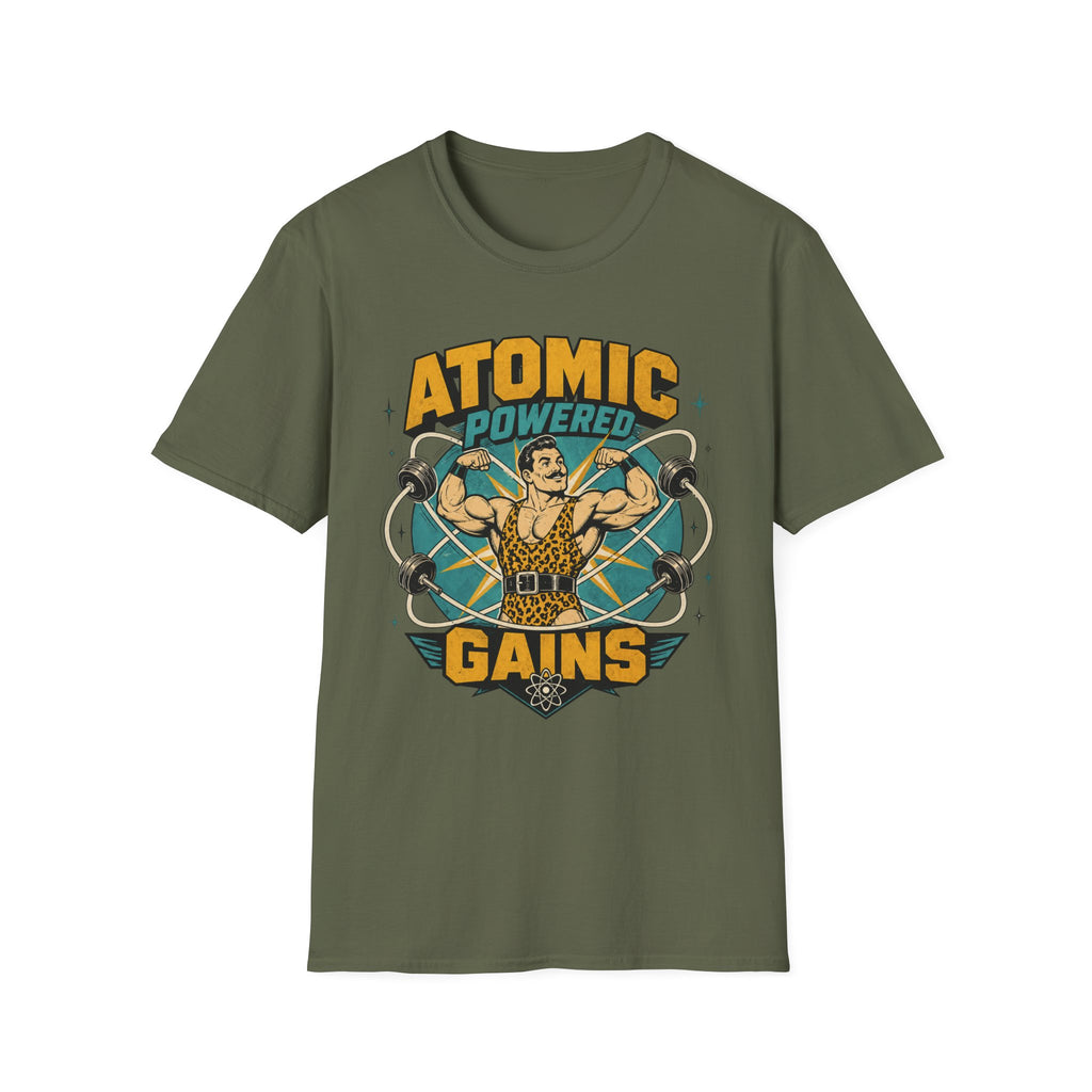 Atomic Powered Gains T-Shirt
