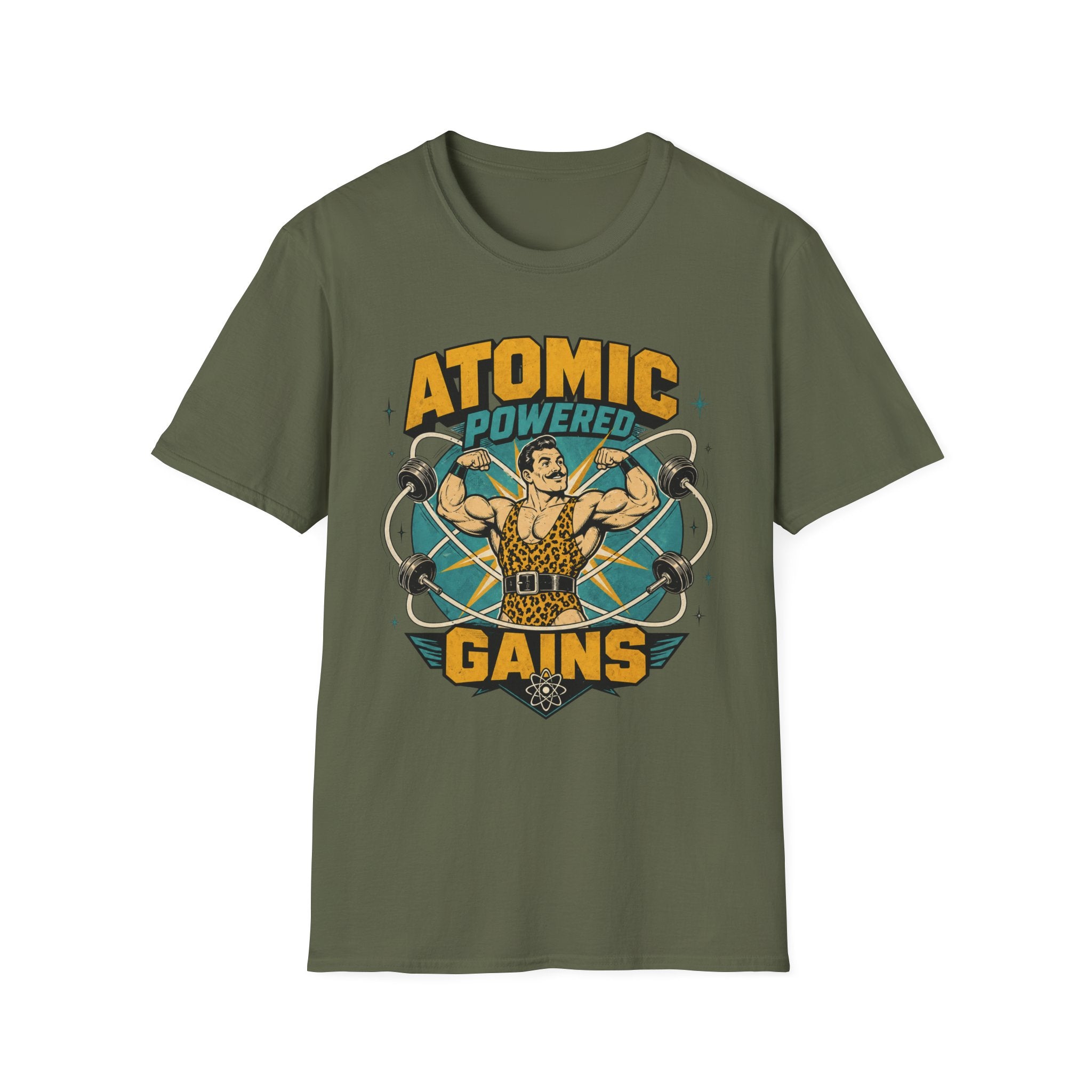 Atomic Powered Gains T-Shirt