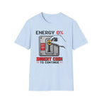 Energy 0% "Insert Coin to Continue" Tee
