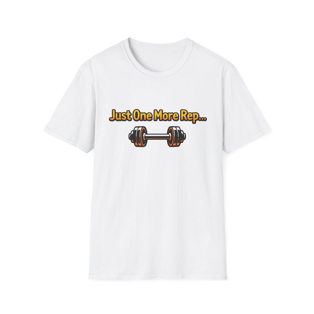 Just One More Rep — Motivational Gym Shirt