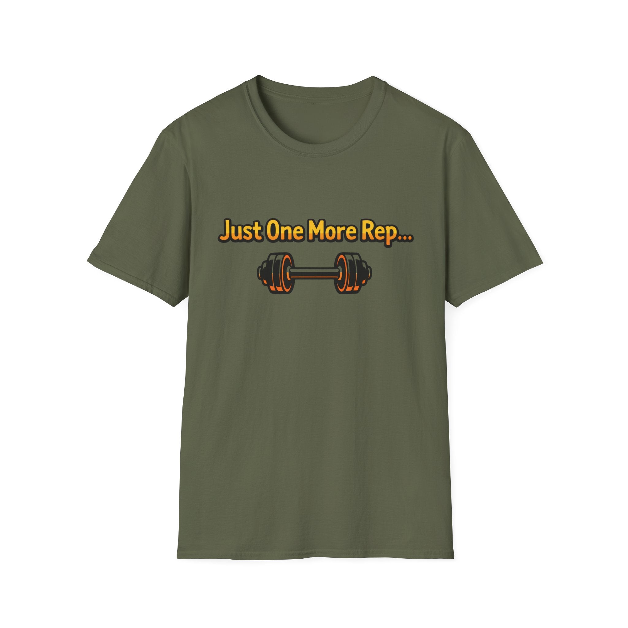 Just One More Rep — Motivational Gym Shirt