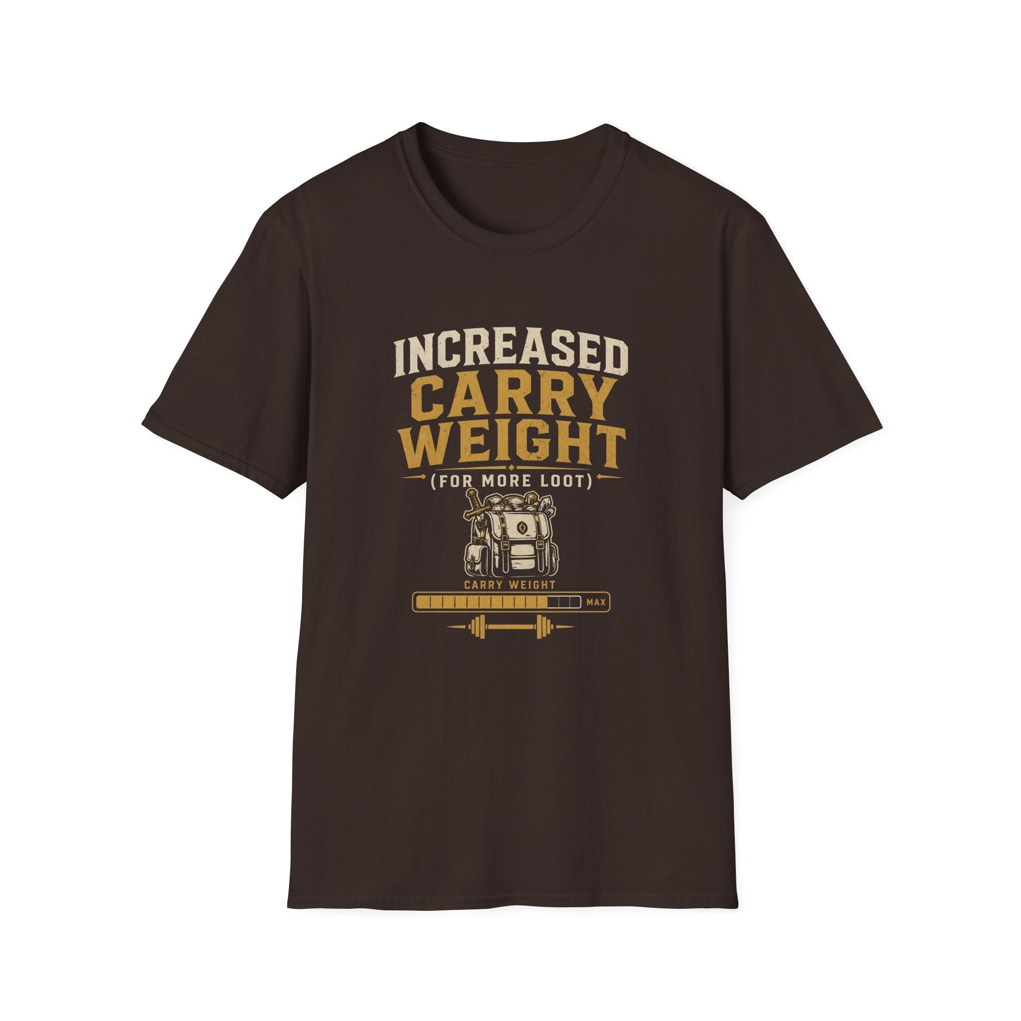 Increased Carry Weight RPG Gamer T-Shirt
