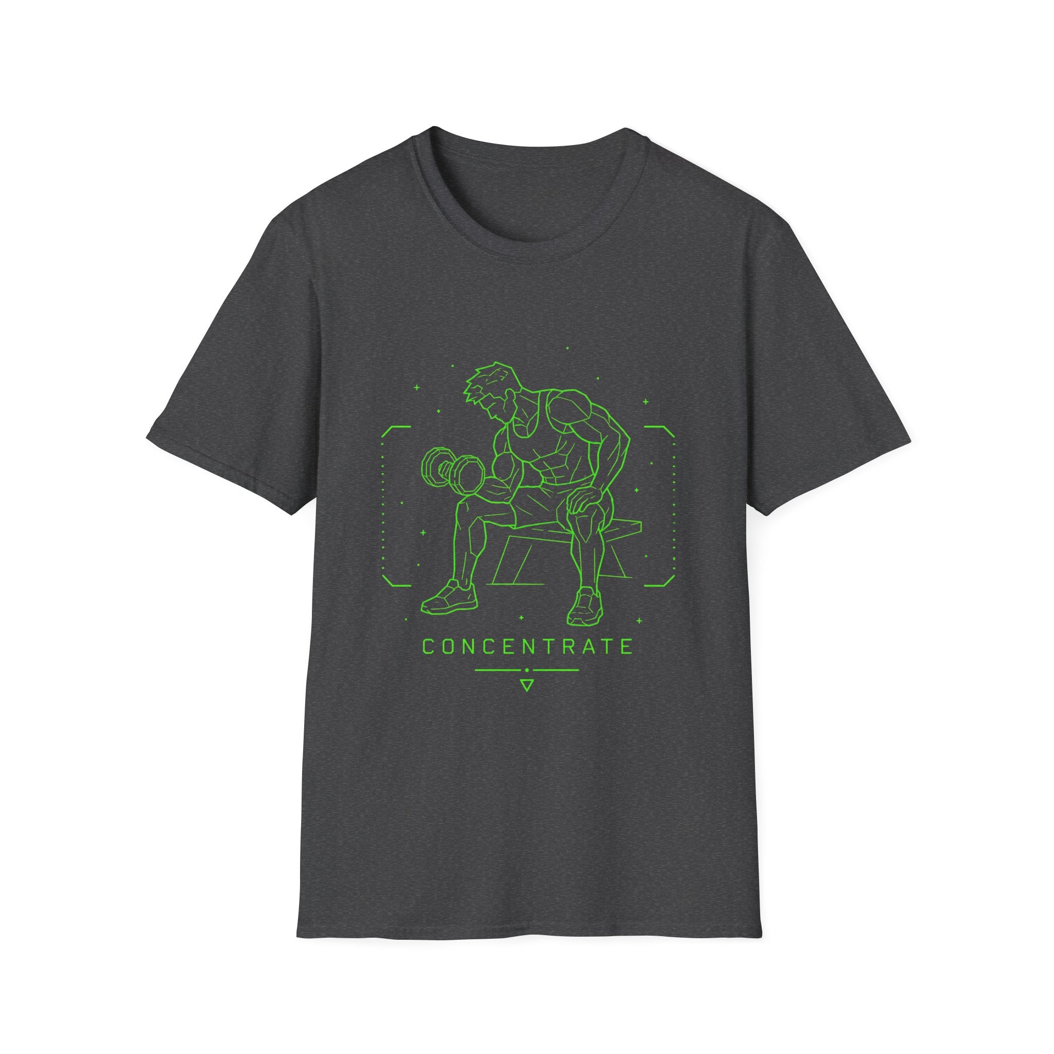 Concentrate Neon Fitness Tee