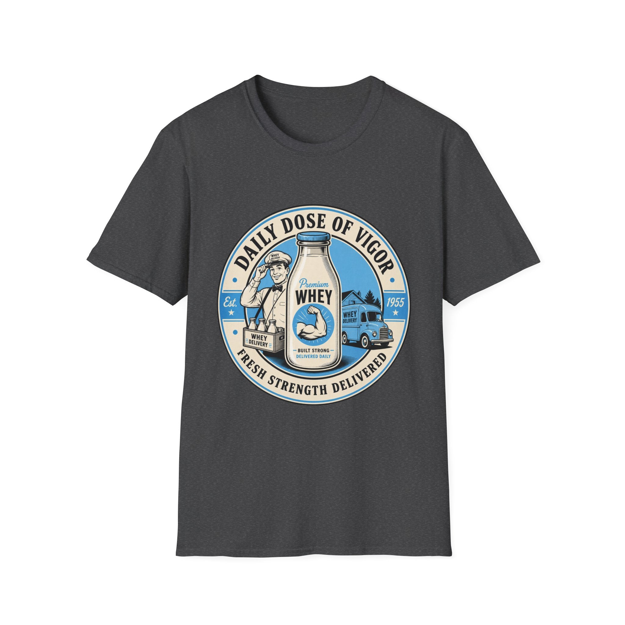 Daily Dose of Vigor Retro Fitness T-Shirt