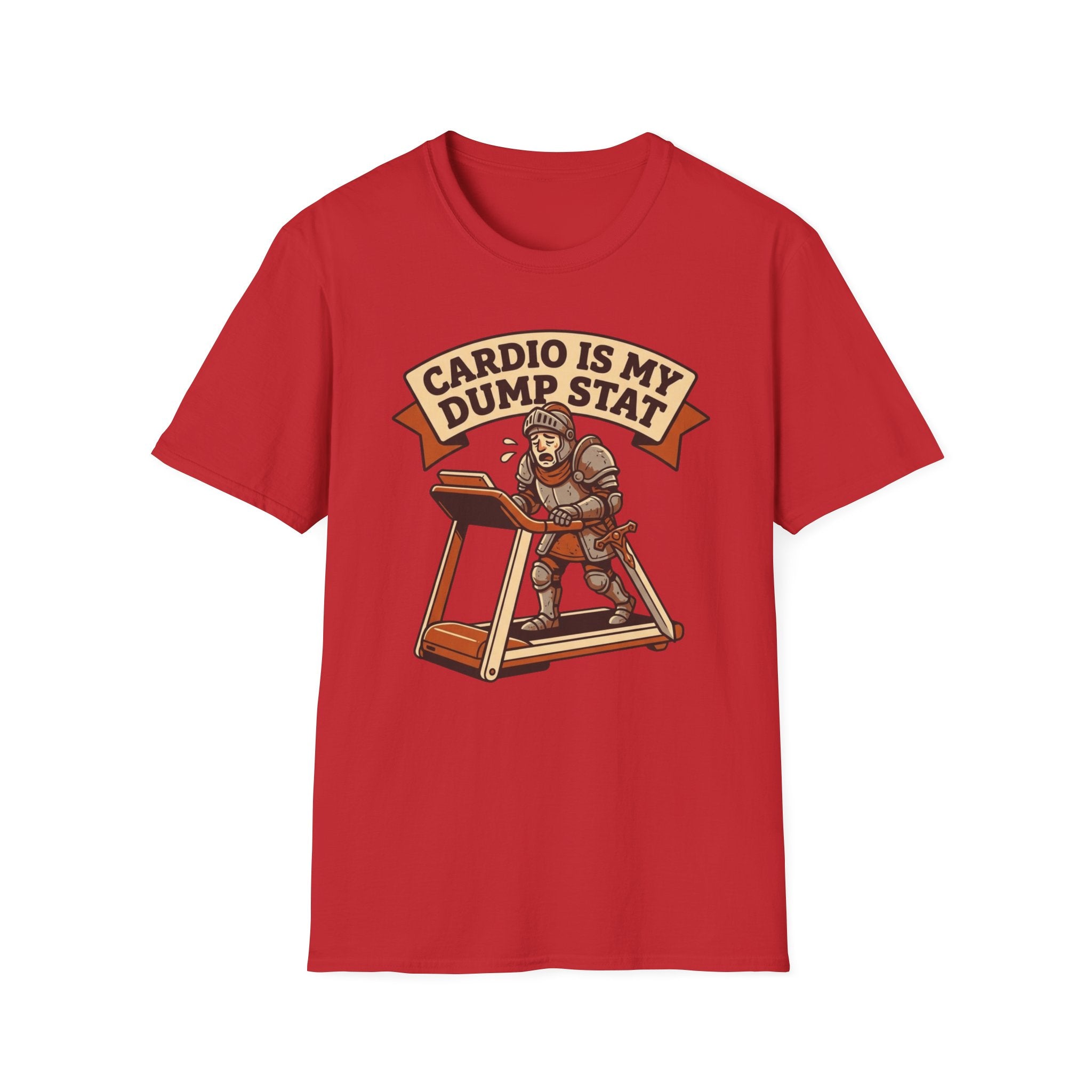 Cardio Is My Dump Stat — Funny RPG Fitness Tee